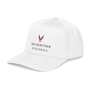 Personalized Pickleball Cap, Custom Club Name Hat, The Erne Club Crest, Gift for Pickleball Players and Teams image 14