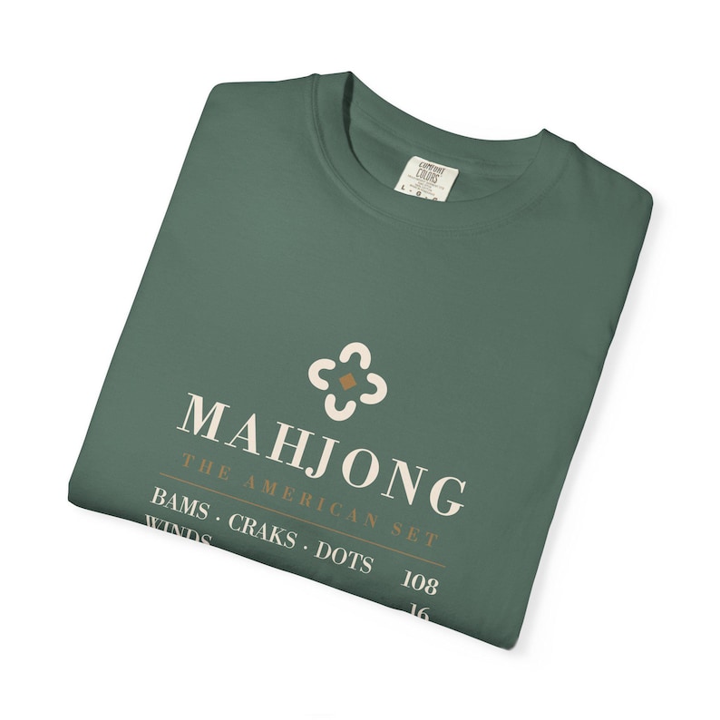 American Mahjong Set Tee, Tile Game Reference Shirt, Comfort Colors Christmas Gift image 5