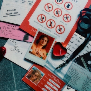 Lettre au personnage Billy Hargrove Comfort // Ensemble de sauveteur en service