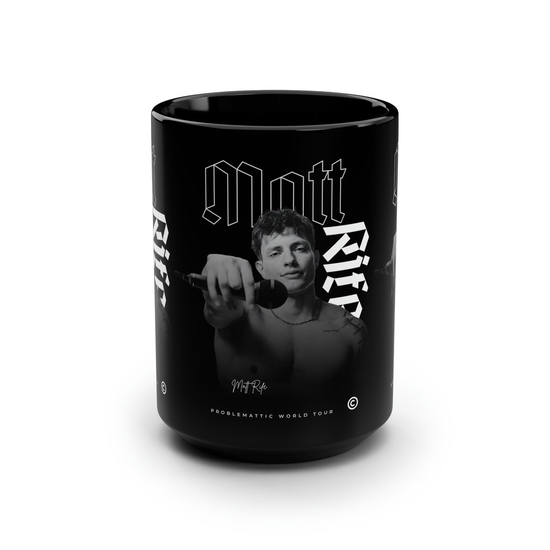 Matt Rife World Tour Mug, Problemattic Tour Cup, Matt Rife Fan Coffee ...