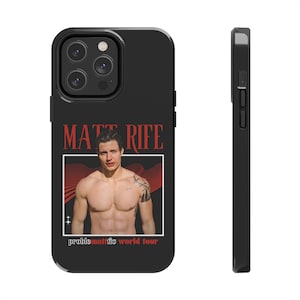 Graphic Phone Case with Matt Rife Design, Protective Cover, Unique Phone Case, Trendy Phone Accessory, Comedian, Problemattic Tour,
