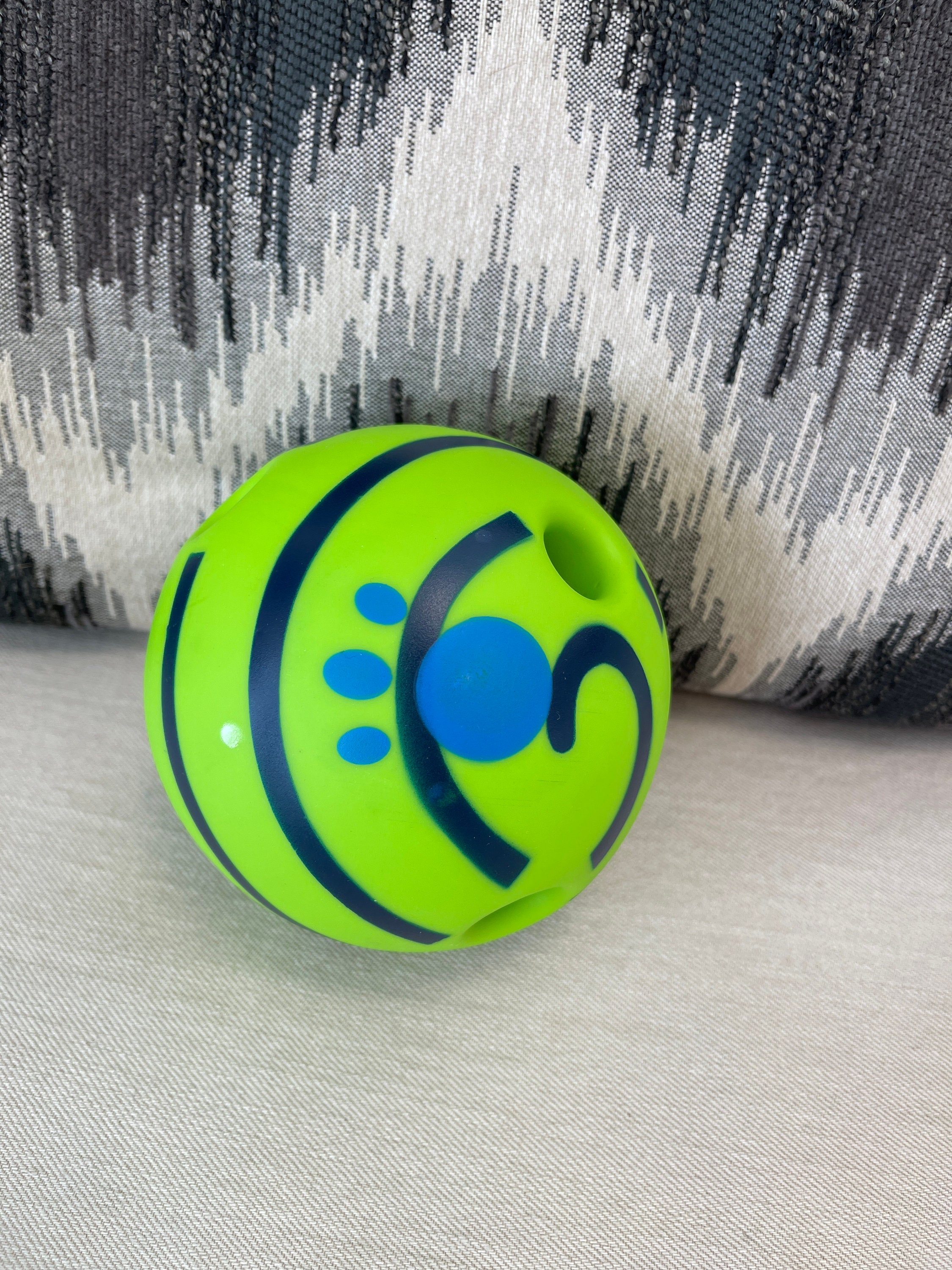 Wobble wag giggle ball cheap sizes