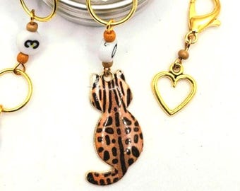 Chain Row Counter Gift for Knitter, Knitting Accessory Gift, Snag Free