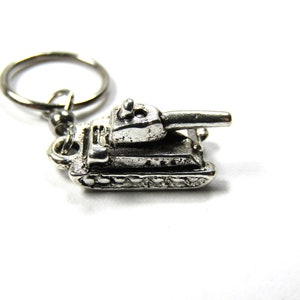 Tank Stitch Marker, Army Tank Progress Keeper, Military Tank Charm for Knit or Crochet, Tank Purse Charm, Tiny Tank Phone Charm