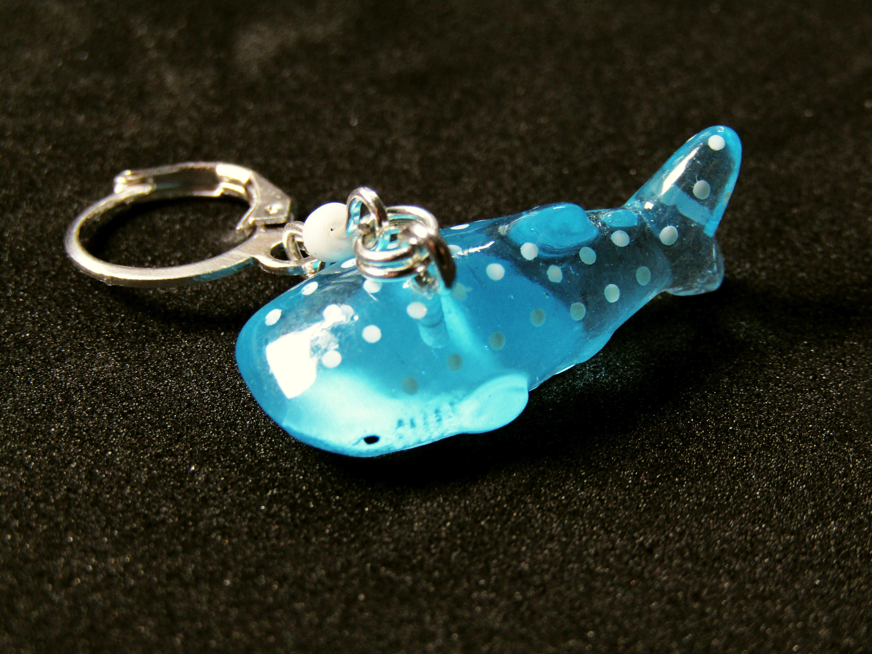 Whale Shark Stitch Marker, Stitch Markers for Whale Shark Loving