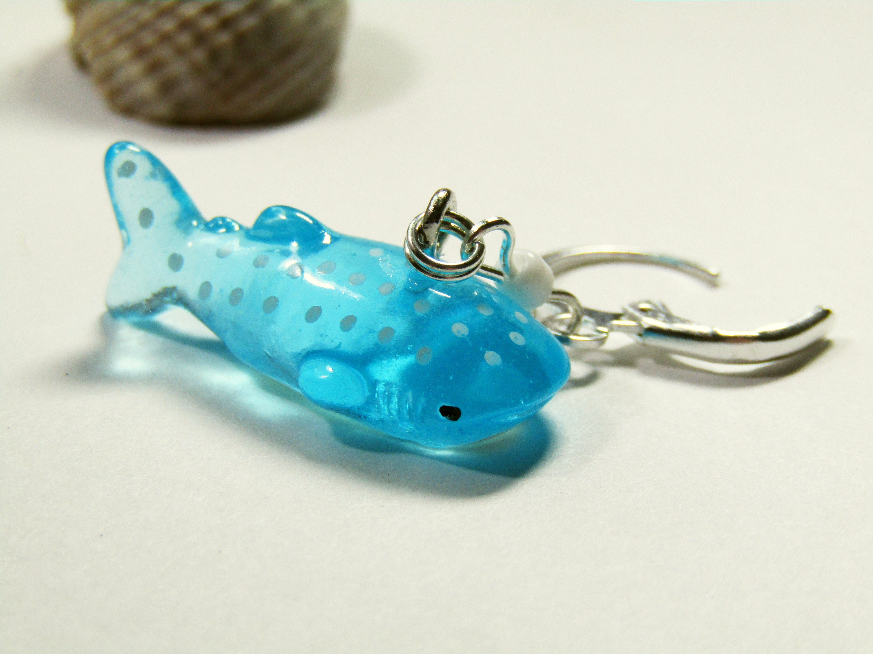 Whale Shark Stitch Marker, Stitch Markers for Whale Shark Loving