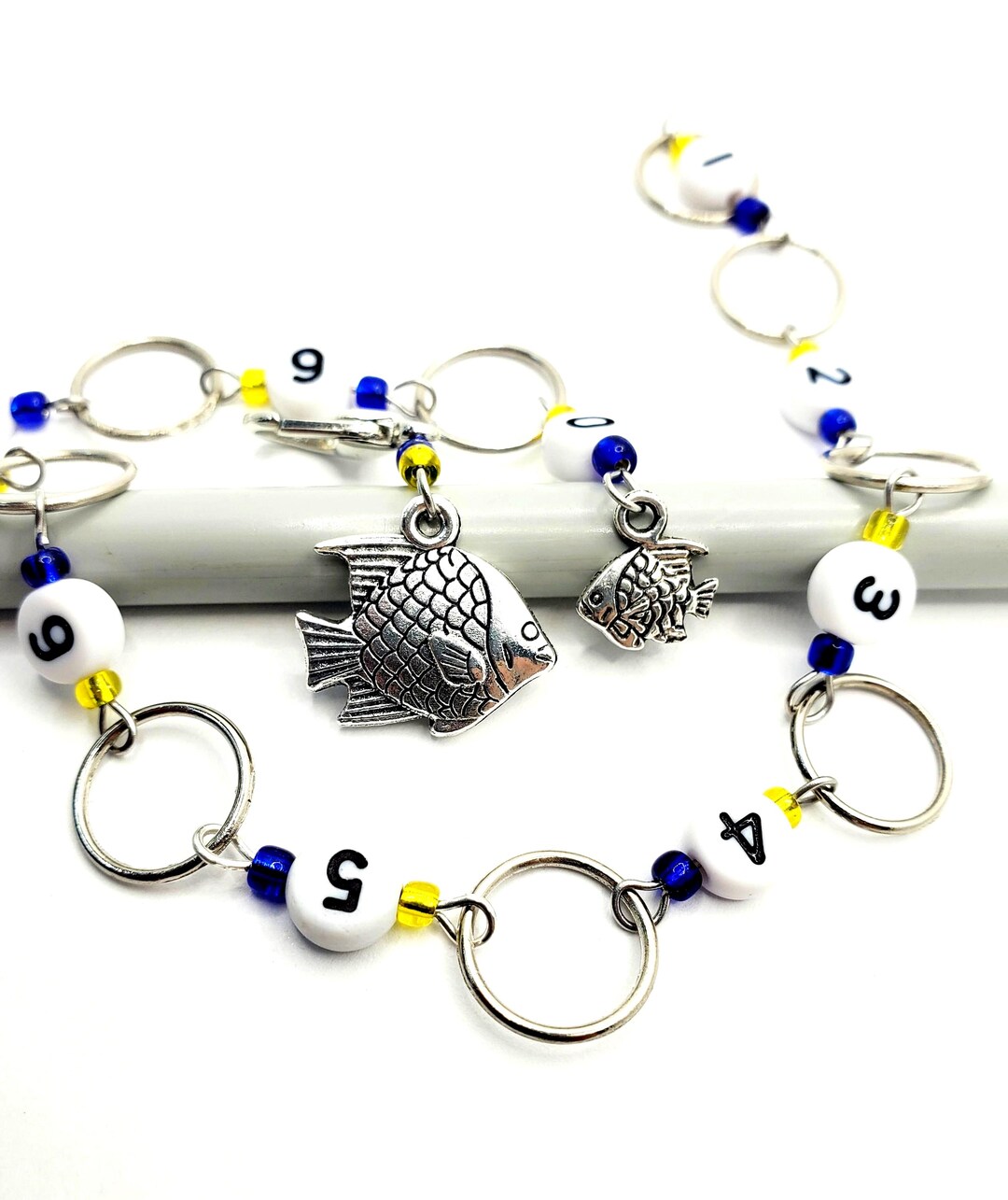 Angelfish Snag-free Chain Row Counter Gift for Knit or Crochet ...