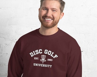 Disc Golf University Crew Neck Sweatshirt