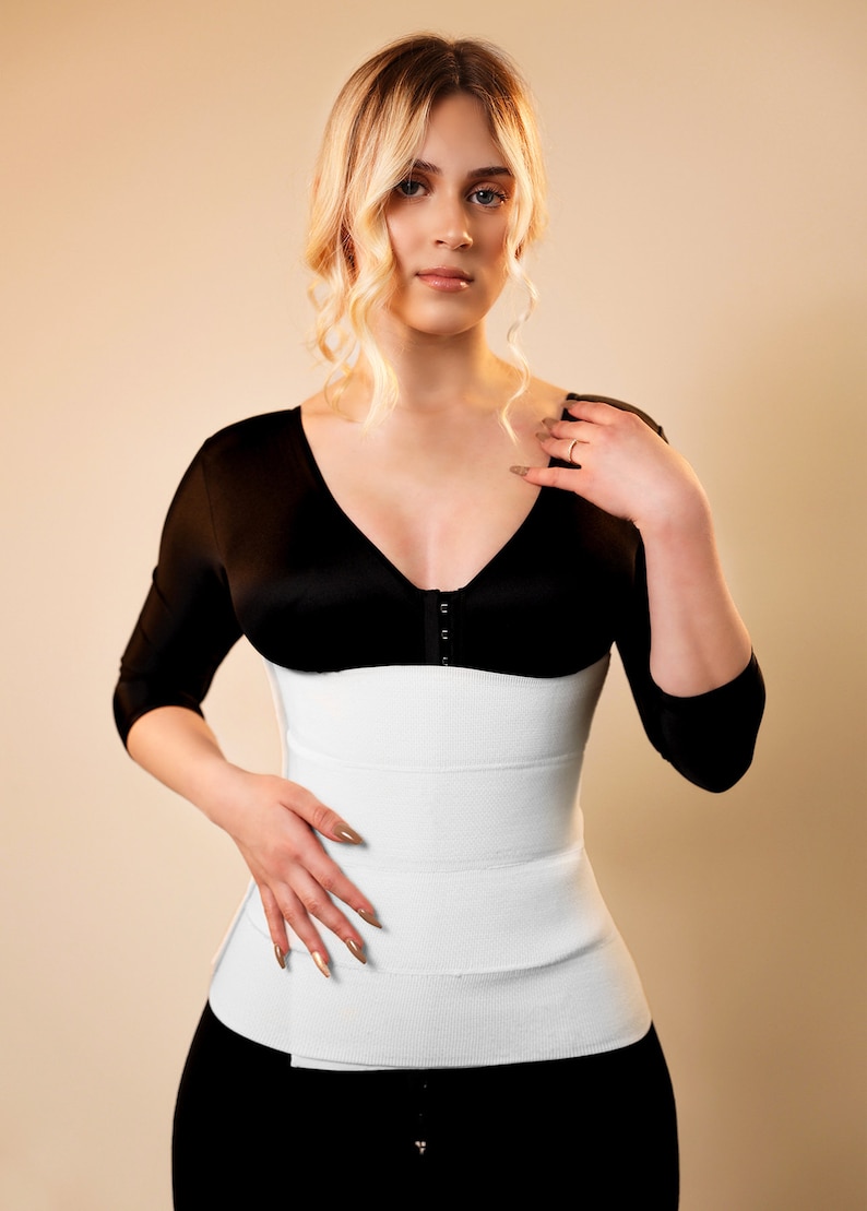 Faja for Tummy Tuck and BBL, Stage 1 Faja for Tummy Tuck, Abdominal Binder Postsurgery, Tummy