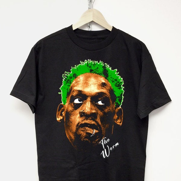 DENNIS RODMAN T-SHIRT vintage big face rap tee merch concert mike tyson travis scott drake jordan kanye chicago 90s astroworld mike tyson