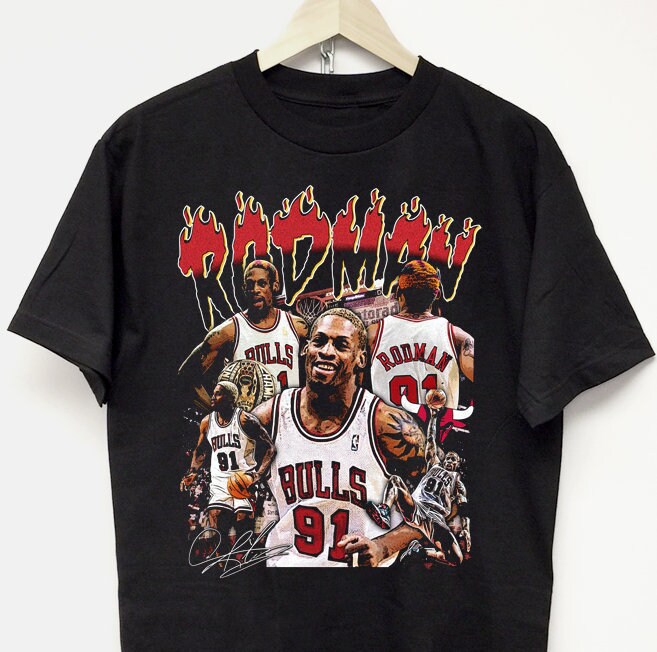 2 Dennis Rodman T Shirt - Etsy