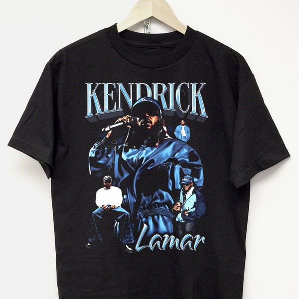 KENDRICK LAMAR T-SHIRT vintage rap tee hip hop j cole drake concert tour merch y2k tupac kanye playboi carti travis scott big face graphic