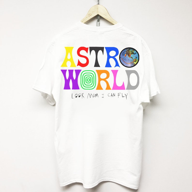 TRAVIS SCOTT T-SHIRT Vintage Rap Tee Astroworld Concert Tour Merch ...