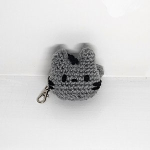 Customized Crochet/Amigurumi Cat Keychain/Ornament
