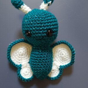 Handmade Customizable Crochet Butterfly Amigurumi image 5