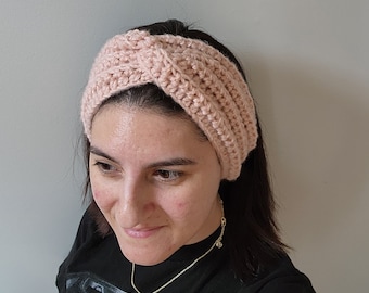 Handmade Crochet Twisted Headband