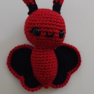 Handmade Customizable Crochet Butterfly Amigurumi image 3