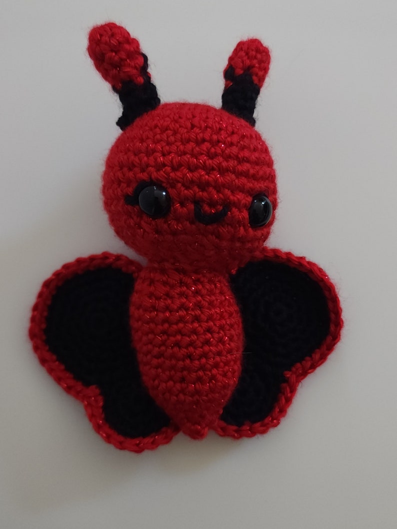 Handmade Customizable Crochet Butterfly Amigurumi image 3