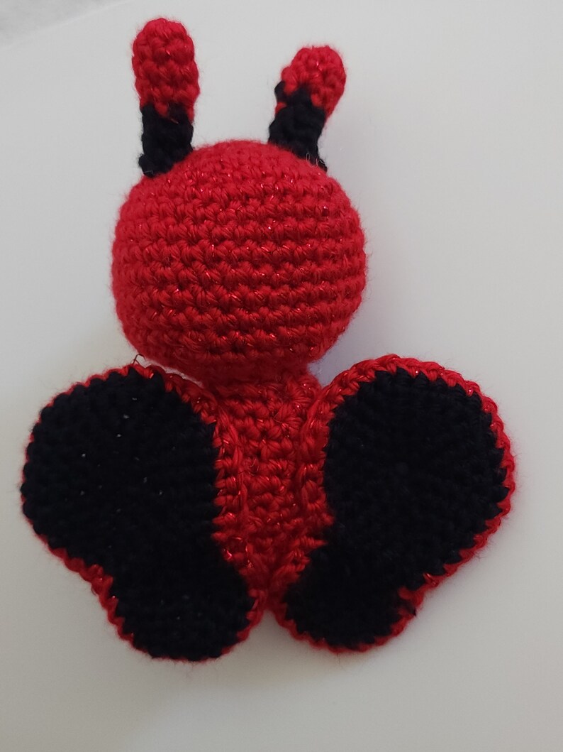 Handmade Customizable Crochet Butterfly Amigurumi image 4