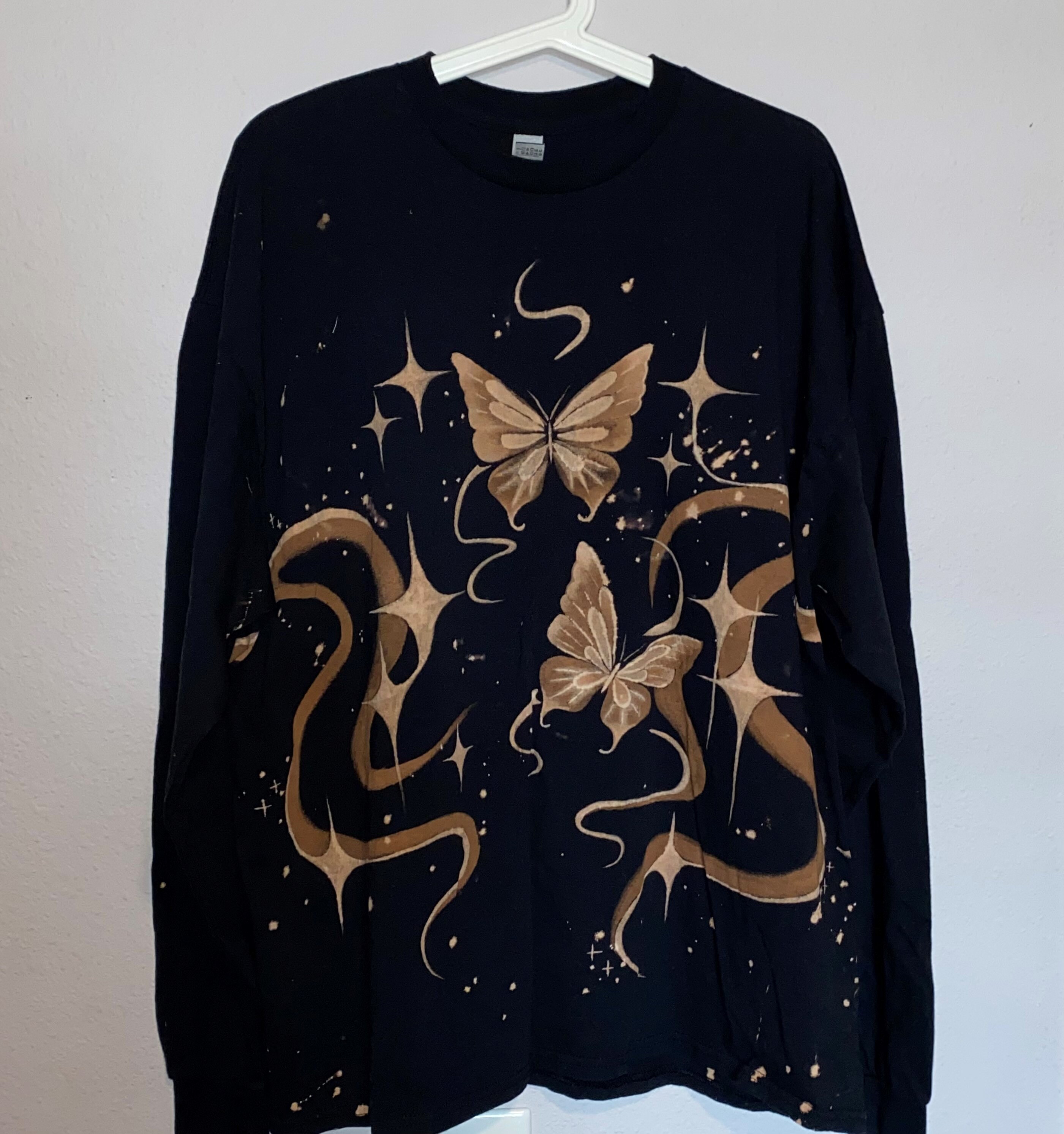 Tailored Fit Short Sleeve Shirt - Butterflies