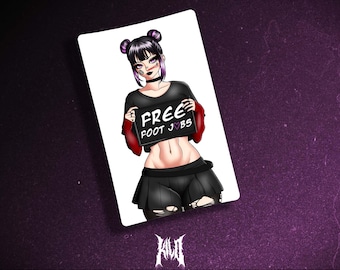 Murasaki | anime girl sticker (collab w/ AlwaysSick)