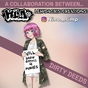homeless anime girl sticker