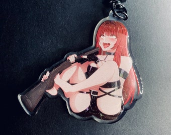 Mizuki | "Blow your load"- anime waifu acrylic keychain