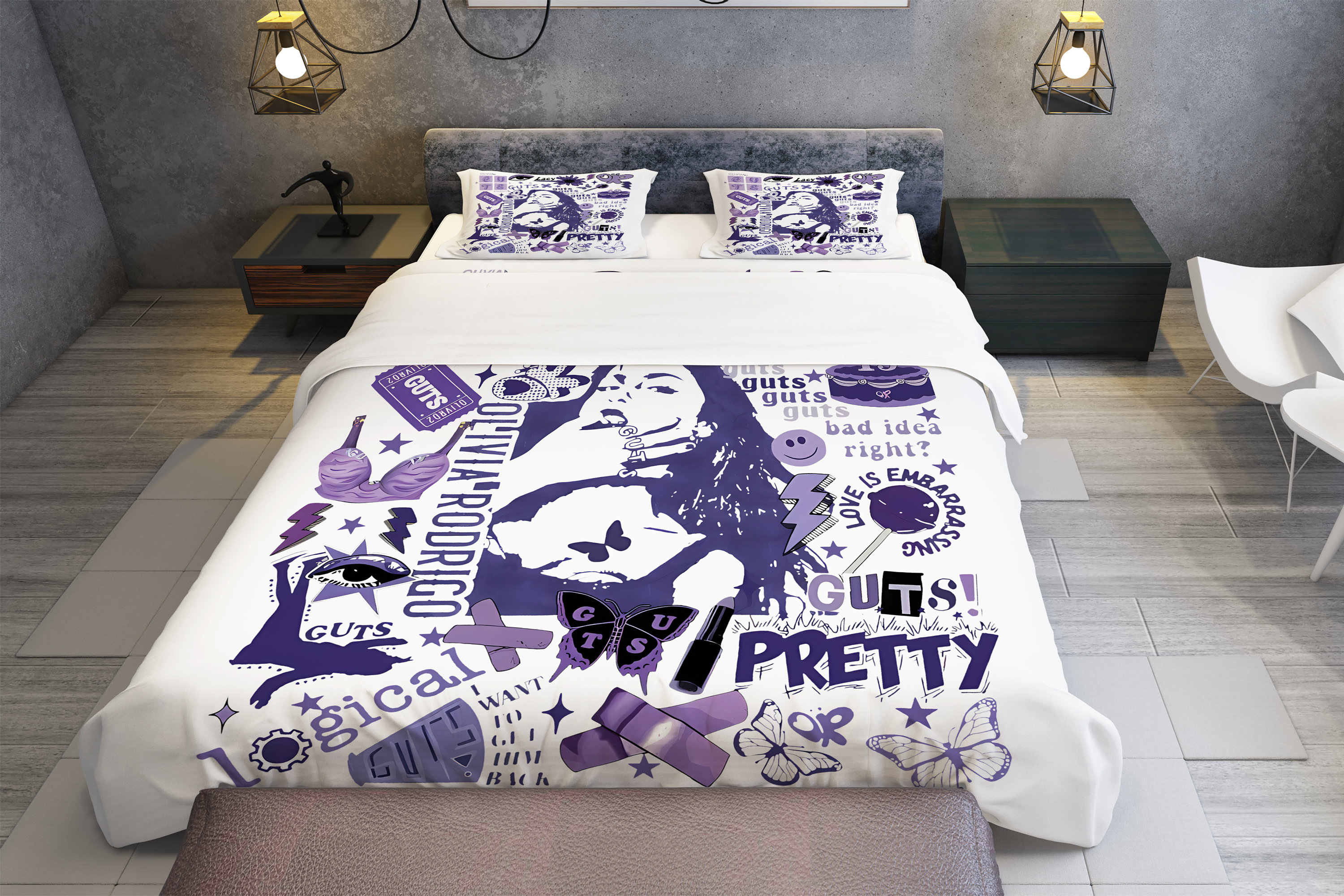 Olivia Rodrigo Bedding Set, Bedroom Decoration