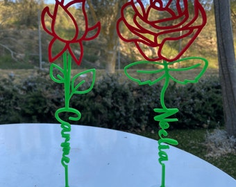 Rosa Sant Jordi Personalizada