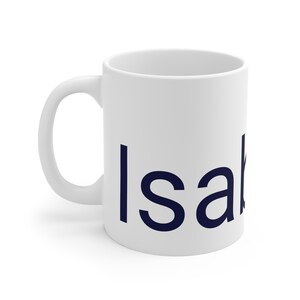PERSONALIZED MUG - Navy - Custom Name | Personalized Gift | Custom Gift | Team Gift | Teacher Gift | Bridal Party Gift | Graduation Gift