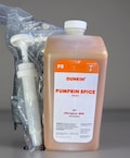 Dunkin' Pumpkin Spice Swirl, 64oz Jug with Pump Sealed. Expire : Above 3 months