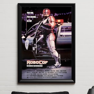 RoboCop (1987, Paul Verhoeven) Movie Poster, High Quality Glossy Print from PosterOffice, Classic Movie Poster Print - Unframed