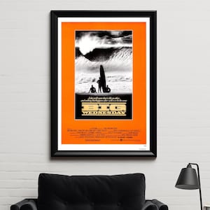 Big Wednesday (1978) Movie Poster, High Quality Glossy Surfing Movie Print, Vintage Classic Movie Poster Print - Unframed