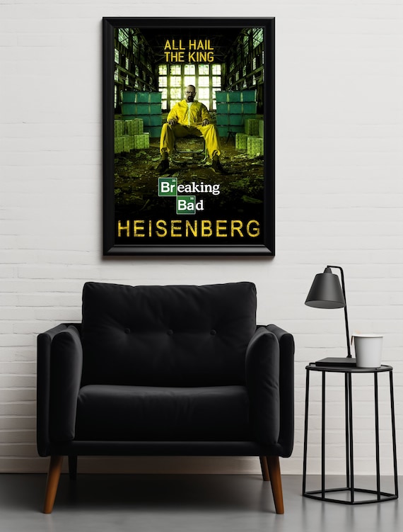 Breaking Bad (all Hail the King - Heisenberg) Movie Poster, High