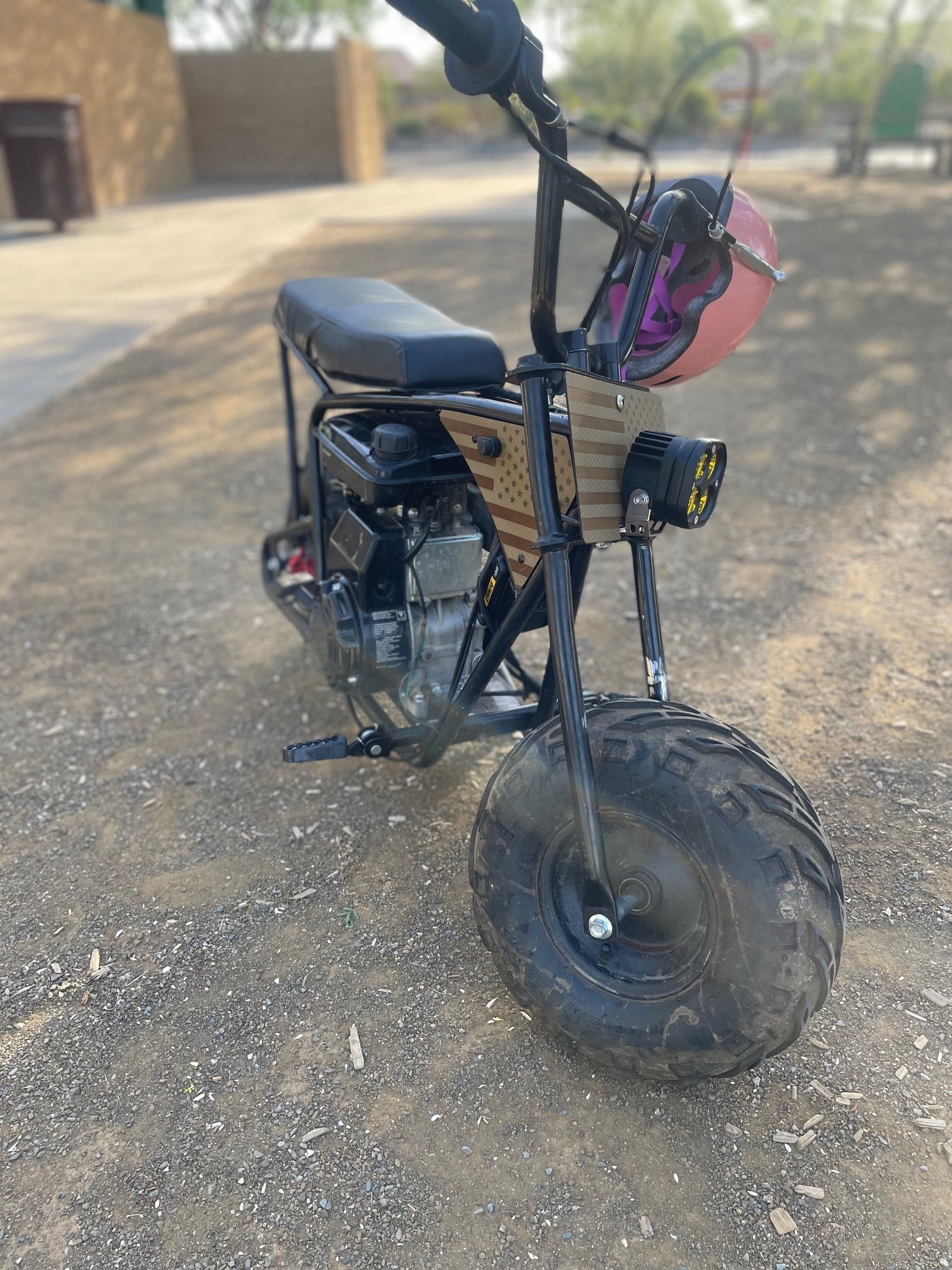 Mini top custom bike