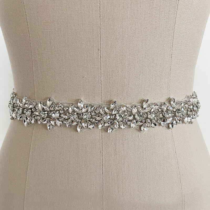 rhinestone tassel belt