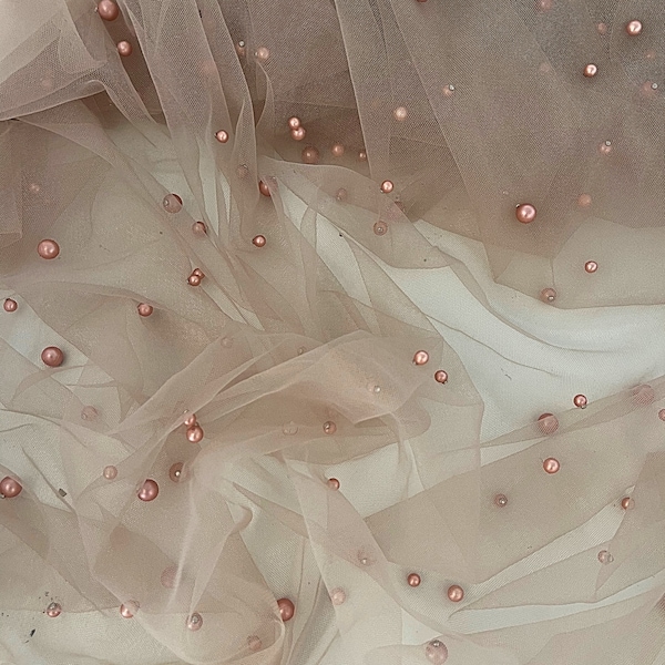 Sheer Crystal Organza Fabric by the Yard, Pastel Colors Solid Sheer ...