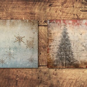Christmas Junk Journal Kit Winter Village Vintage Ephemera Journal ...