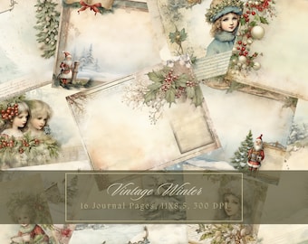Rebel Noel ジャンクジャーナルキット：シャビーシックなクリスマス