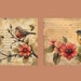 Watercolor Birds and Flowers Junk Journal Kit Vintage Ephemera Journal ...
