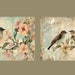 Watercolor Birds and Flowers Junk Journal Kit Vintage Ephemera Journal ...