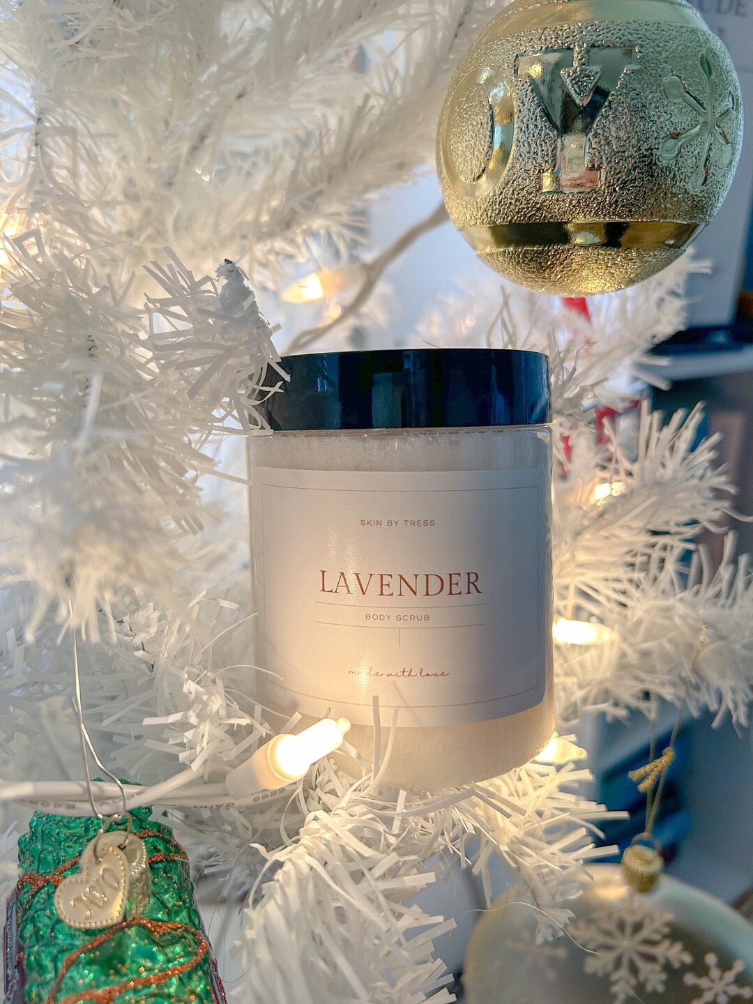 Lavender Handmade Body Scrub Etsy