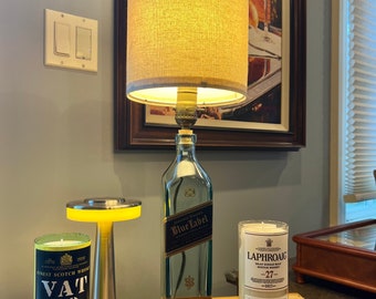 Lampada blu Johnny Walker