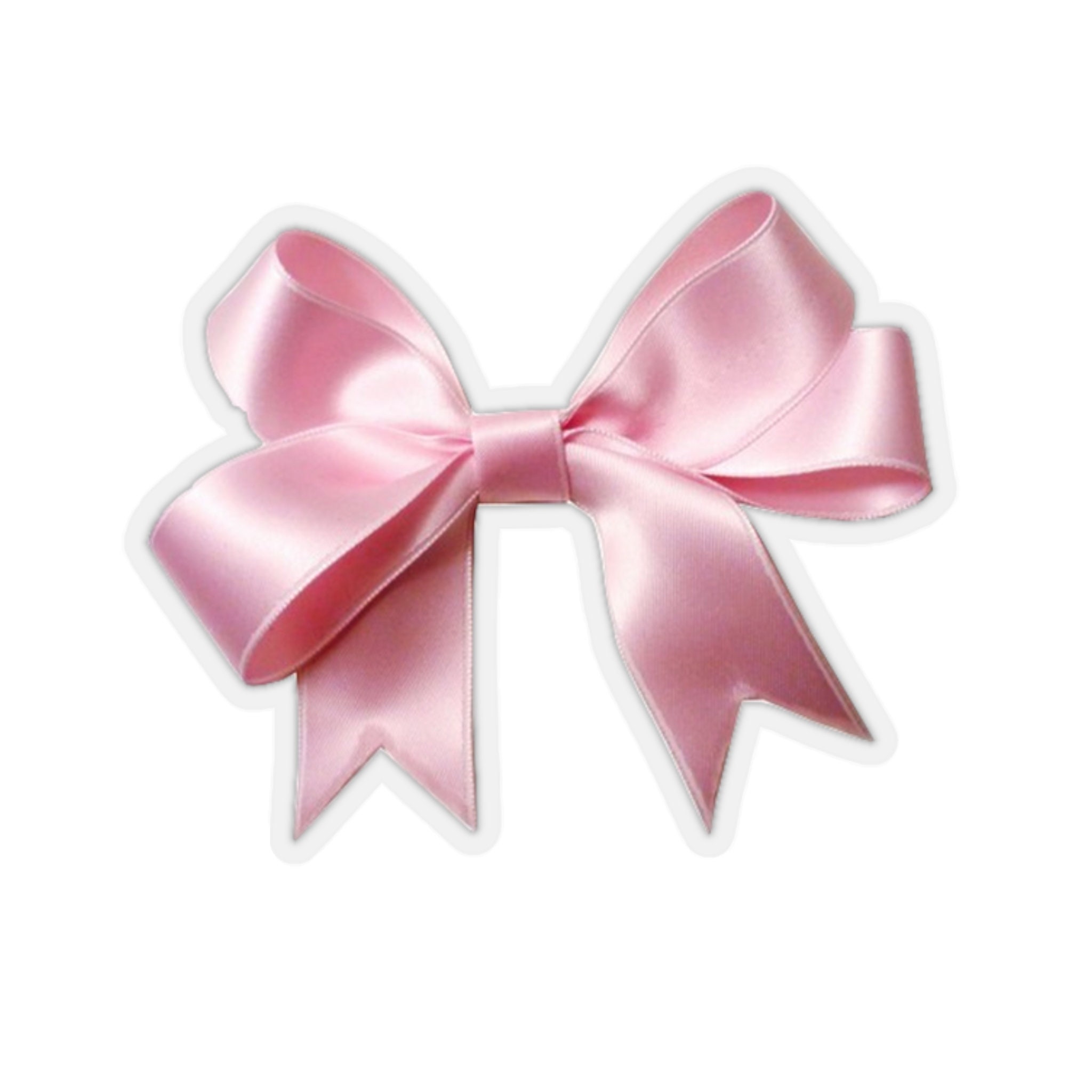 Pink Bow Ribbon - Pink Bow - Sticker