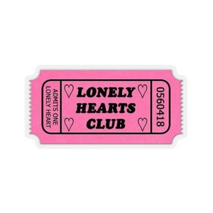 Sticker Lonely Hearts Club