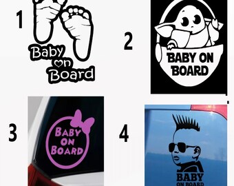 Baby on board | car decal | baby sticker
