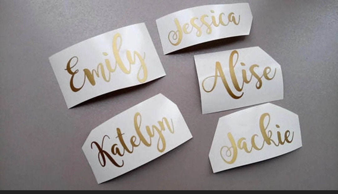 Custom Vinyl Decal | Personalized Car Decal | Carbon Fiber Decal | Car ...