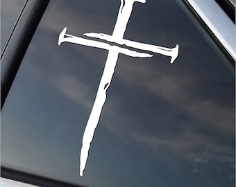 Cross | christian | Car decal