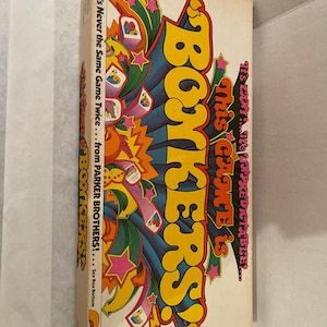 This Game is Bonkers! Vintage 70s Board Game by Parker Brothers – Retro Game Night Fun, Family Party, Vintage Family Game