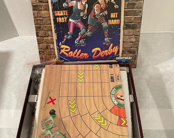 Vintage Impact City Roller Derby Board Game (2010) – Rare Out-of-Print Collectible, Complete Family Strategy Game, Family Fun Night Game